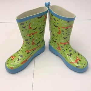 NWOT Kid made modern wildlife garden/ rain boots